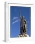 Statue of King Alfred, Winchester, Hampshire, England, United Kingdom, Europe-James Emmerson-Framed Photographic Print