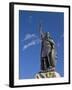 Statue of King Alfred, Winchester, Hampshire, England, United Kingdom, Europe-James Emmerson-Framed Photographic Print