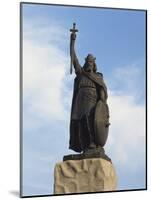 Statue of King Alfred, Winchester, Hampshire, England, United Kingdom, Europe-Rawlings Walter-Mounted Photographic Print