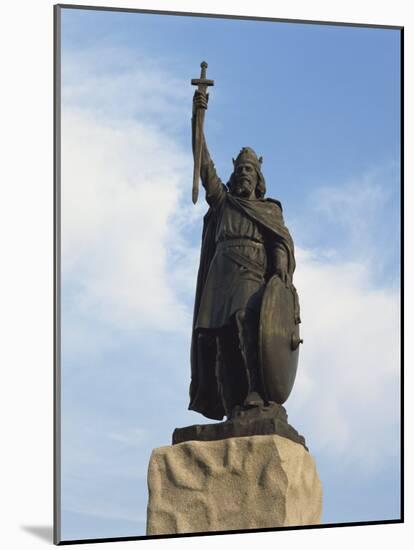 Statue of King Alfred, Winchester, Hampshire, England, United Kingdom, Europe-Rawlings Walter-Mounted Photographic Print