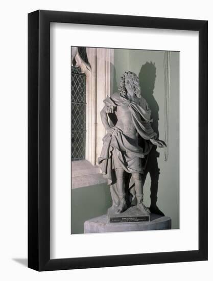 Statue of King Charles II, 17th Century-Artus Quellinus-Framed Photographic Print