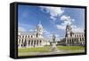 Statue of King George II as a Roman Emperor-null-Framed Stretched Canvas