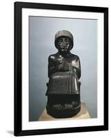 Statue of King Gudea-null-Framed Giclee Print