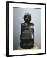 Statue of King Gudea-null-Framed Giclee Print