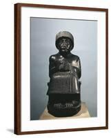 Statue of King Gudea-null-Framed Giclee Print