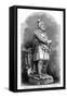 Statue of King Robert the Bruce-null-Framed Stretched Canvas