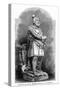 Statue of King Robert the Bruce-null-Stretched Canvas