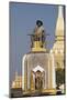 Statue of King Setthathirat, Pha Tat Luang, Vientiane, Laos-Robert Harding-Mounted Photographic Print