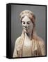 Statue of Kore, Detail-null-Framed Stretched Canvas