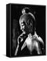 Statue of Kwan Yin, Buddhist Impersonation of Wisdom and Compassion-Howard Sochurek-Framed Stretched Canvas