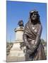 Statue of Lady Macbeth with William Shakespeare Behind, Stratford Upon Avon, Warwickshire, England,-David Hughes-Mounted Photographic Print