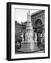 Statue of Leonardo Da Vinci, Milan, Italy, Late 19th Century-John L Stoddard-Framed Giclee Print