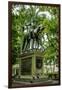 Statue of Liberator Simon Bolivar, Old City, Cartagena, Colombia-Jerry Ginsberg-Framed Photographic Print