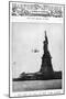Statue of Liberty, 1909-null-Mounted Giclee Print