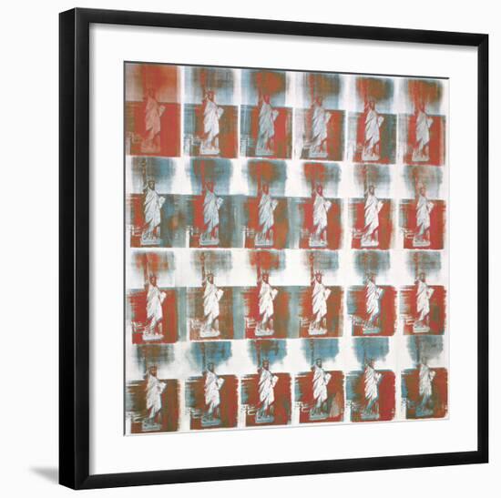 Statue of Liberty, 1962-Andy Warhol-Framed Art Print