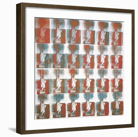 Statue of Liberty, 1962-Andy Warhol-Framed Art Print