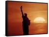 Statue of Liberty 1986-Richard Drew-Framed Stretched Canvas