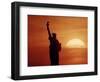 Statue of Liberty 1986-Richard Drew-Framed Photographic Print