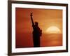 Statue of Liberty 1986-Richard Drew-Framed Photographic Print