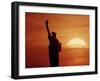 Statue of Liberty 1986-Richard Drew-Framed Photographic Print