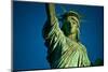 Statue of Liberty against blue sky, New York City, New York State, USA-null-Mounted Photographic Print