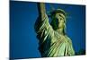 Statue of Liberty against blue sky, New York City, New York State, USA-null-Mounted Photographic Print