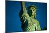 Statue of Liberty against blue sky, New York City, New York State, USA-null-Mounted Photographic Print