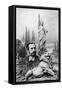 Statue of Liberty and its Sculptor and Designer, Frederic Auguste Bartholdi-null-Framed Stretched Canvas