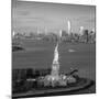 Statue of Liberty and Lower Manhattan, New York City, New York, USA-Jon Arnold-Mounted Photographic Print