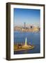 Statue of Liberty and Lower Manhattan, New York City, New York, USA-Jon Arnold-Framed Photographic Print