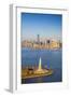 Statue of Liberty and Lower Manhattan, New York City, New York, USA-Jon Arnold-Framed Photographic Print