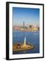 Statue of Liberty and Lower Manhattan, New York City, New York, USA-Jon Arnold-Framed Photographic Print