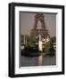 Statue of Liberty and the Eiffel Tower, Paris, France-Gavin Hellier-Framed Photographic Print