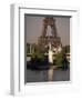 Statue of Liberty and the Eiffel Tower, Paris, France-Gavin Hellier-Framed Photographic Print