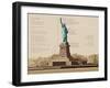 Statue of Liberty Architecture-Phil Maier-Framed Art Print