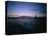 Statue of Liberty at Sunset, New York City, New York, USA-Oliviero Olivieri-Stretched Canvas