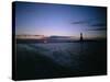 Statue of Liberty at Sunset, New York City, New York, USA-Oliviero Olivieri-Stretched Canvas