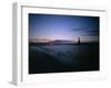 Statue of Liberty at Sunset, New York City, New York, USA-Oliviero Olivieri-Framed Photographic Print