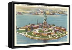 Statue of Liberty, Bedloe's Island, New York City-null-Framed Stretched Canvas