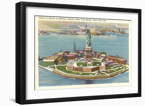 Statue of Liberty, Bedloe's Island, New York City-null-Framed Art Print