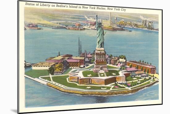 Statue of Liberty, Bedloe's Island, New York City-null-Mounted Art Print