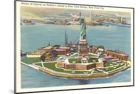 Statue of Liberty, Bedloe's Island, New York City-null-Mounted Art Print