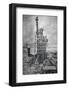 Statue of Liberty Being Prepared for Shipment-null-Framed Photographic Print