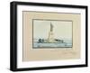 Statue of Liberty, Beldoe Island, New York City, 1888-Frederic Auguste Bartholdi-Framed Giclee Print