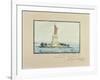 Statue of Liberty, Beldoe Island, New York City, 1888-Frederic Auguste Bartholdi-Framed Giclee Print