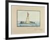 Statue of Liberty, Beldoe Island, New York City, 1888-Frederic Auguste Bartholdi-Framed Giclee Print