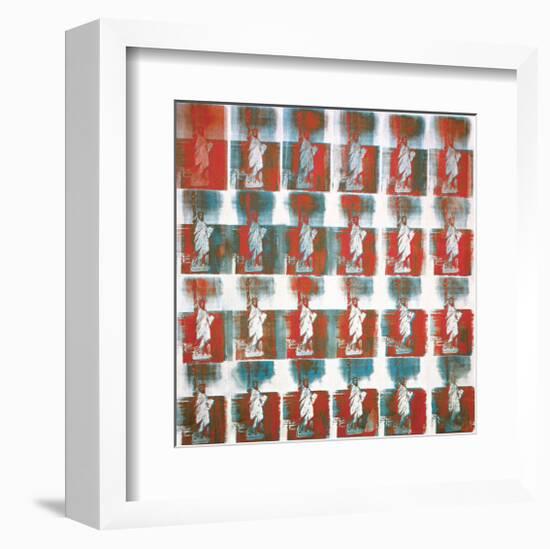 Statue of Liberty, c.1963-Andy Warhol-Framed Giclee Print