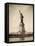 Statue of Liberty, Circa 1890-null-Framed Stretched Canvas