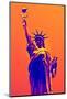 Statue of Liberty - Décorative Art - Orange Vintage - NYC - United States-Philippe Hugonnard-Mounted Photographic Print