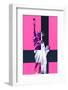 Statue of Liberty - Décorative Art - Pink - New York - United States-Philippe Hugonnard-Framed Photographic Print